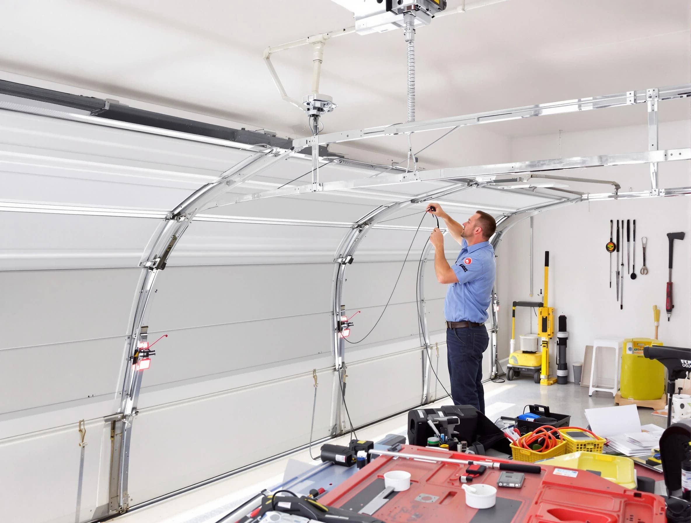 Garage door cable repair service by Hinsdale Garage Door Repair in Hinsdale