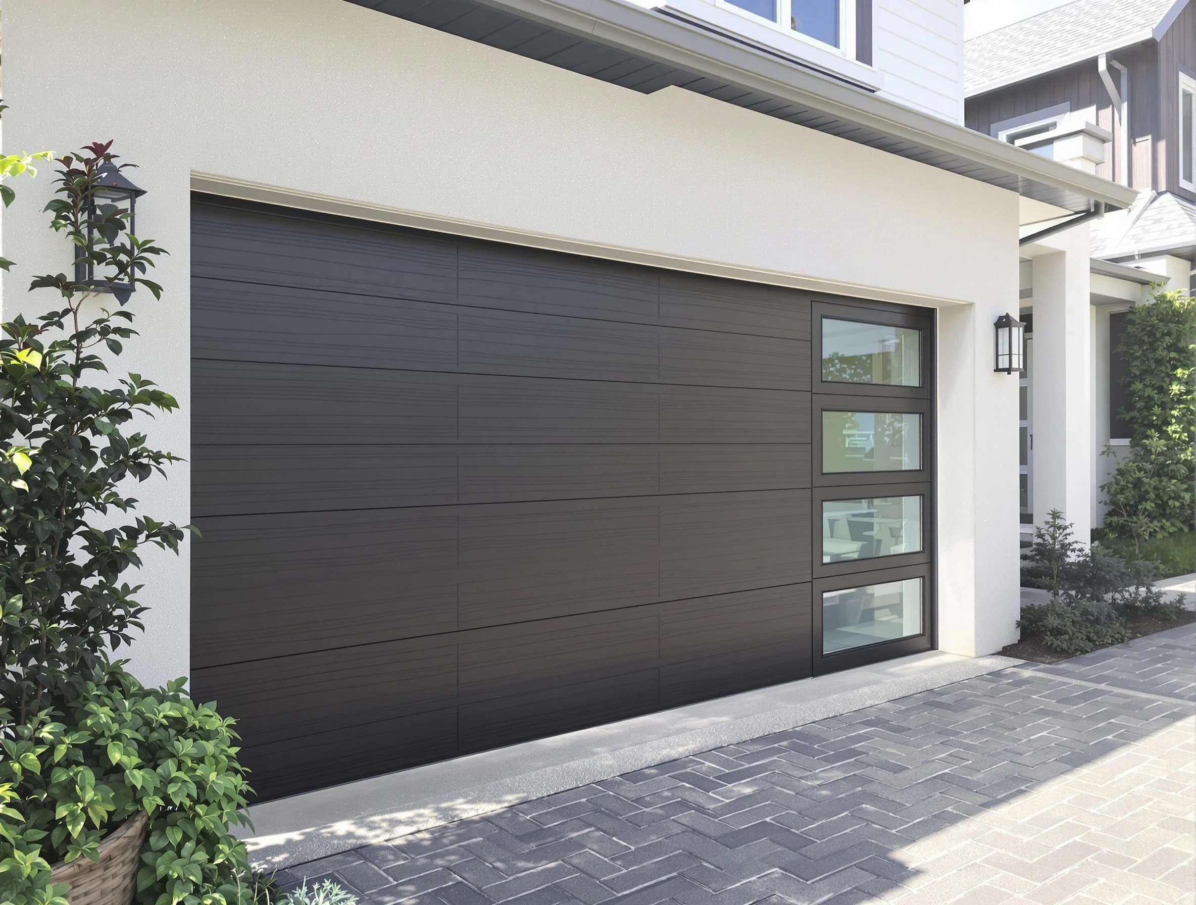 Custom garage door installation by Hinsdale Garage Door Repair in Hinsdale