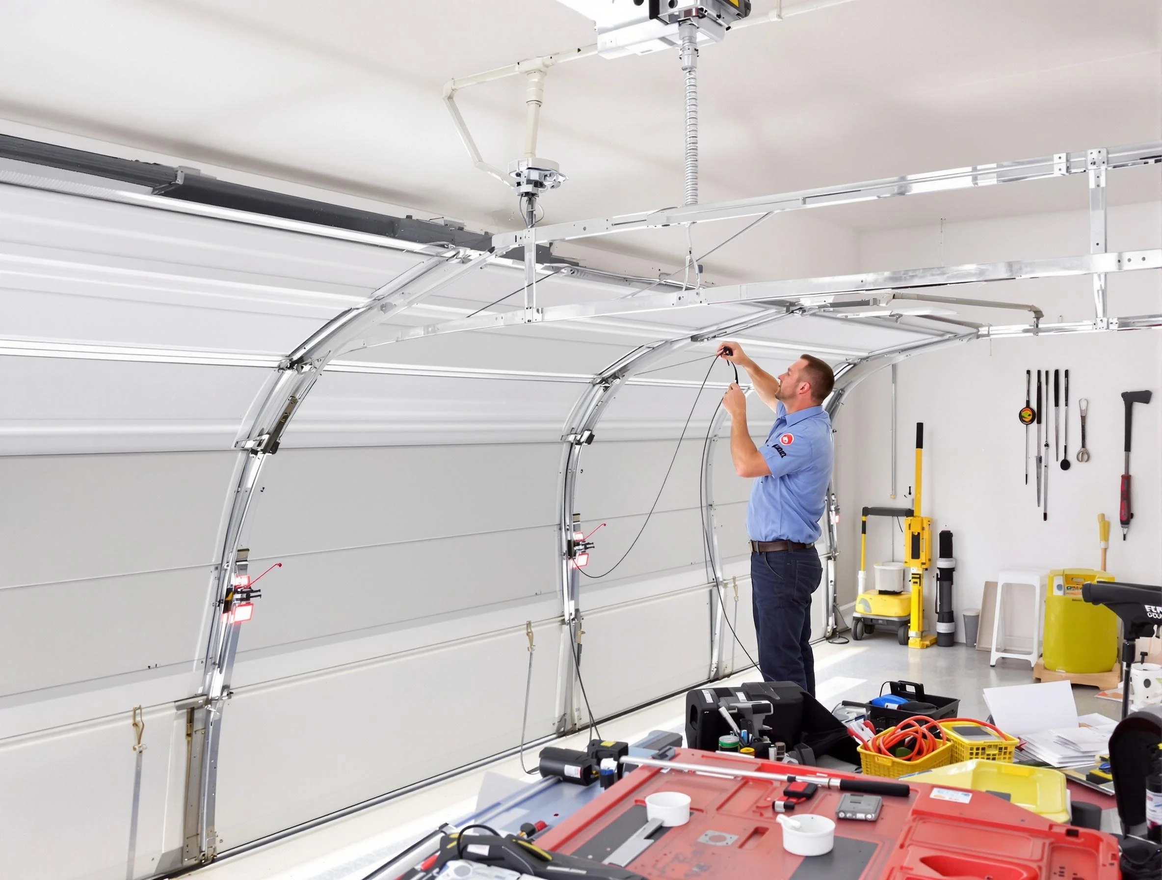 Garage door cable repair service by Hinsdale Garage Door Repair in Hinsdale